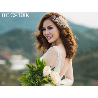 Phụ kiện cưới, hoa cài cô dâu(HC 72)