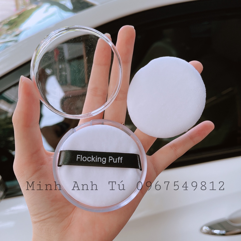 Bông Đánh Phấn - Bông Phấn Kê Tay Siêu Mềm Mịn Không Bám Phấn [FLOCKING PUFF]
