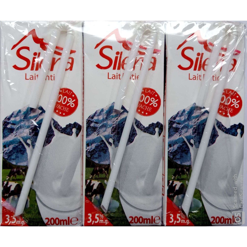 SỮA TƯƠI SILENA NGUYÊN KEM 200ML [THÙNG 24 HỘP - DATE T05/2020]