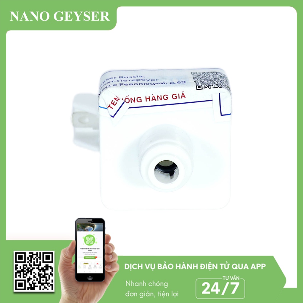 Van áp thấp máy lọc nước Nano Geyser