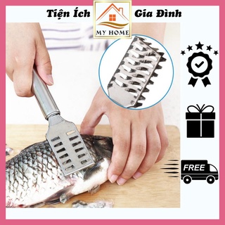Dụng cụ đánh vảy cá, cây cạo vảy cá tiện lợi, đồ dùng nhà bếp