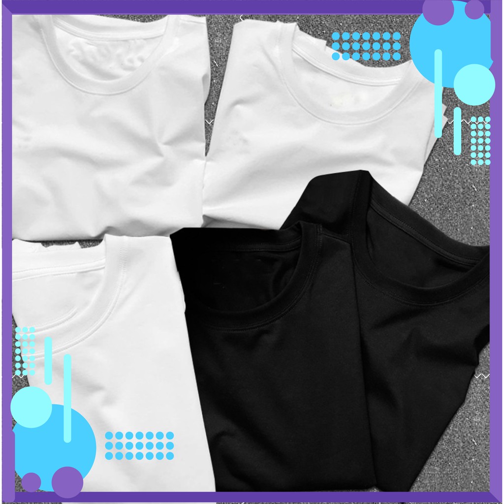 Combo 30 Áo Thun Trắng Size S,M,L - Áo thun giá rẻ AT01