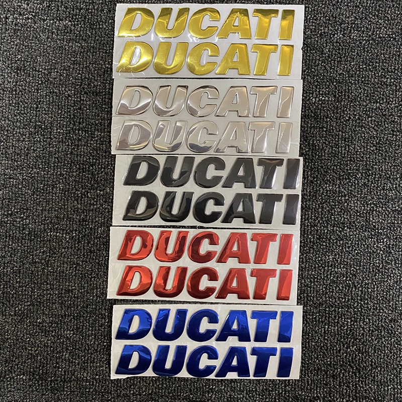 Hình Dán logo Ducati Cho Xe Máy