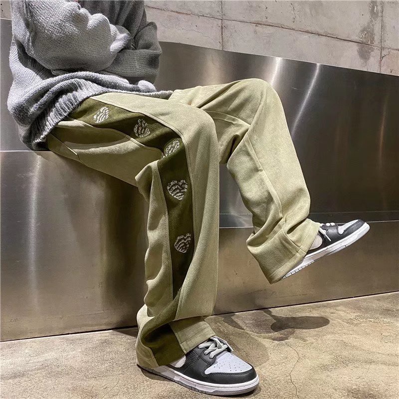 Quần Dài Ống Rộng Phong Cách Hip Hop Thời Trang Cho Nam