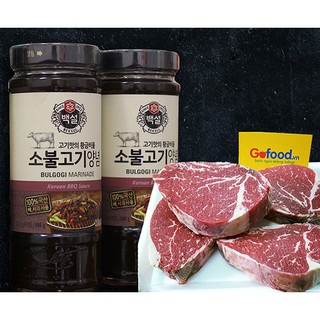 Sốt ướp BBQ Hàn Quốc thịt bò 500gr