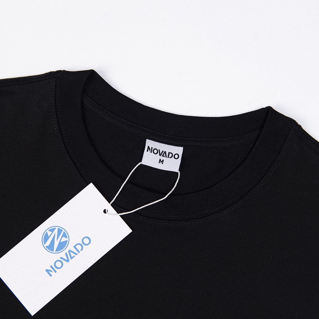Áo Thun Tay Lỡ Form Rộng Local Brand Novado Fashion Spatial Cotton 4 Chiều Nam / Nữ Dày Dặn Thoáng Mát Đen N6Đ-NP