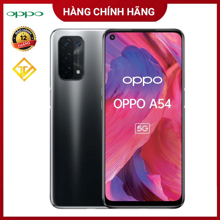 Điện Thoại OPPO A54 5G 4GB/64GB - Chip Qualcomm Snapdragon 480 - Màn hình 6.5&quot; 90Hz -  Sạc nhanh 18W - Hàng nhập khẩu