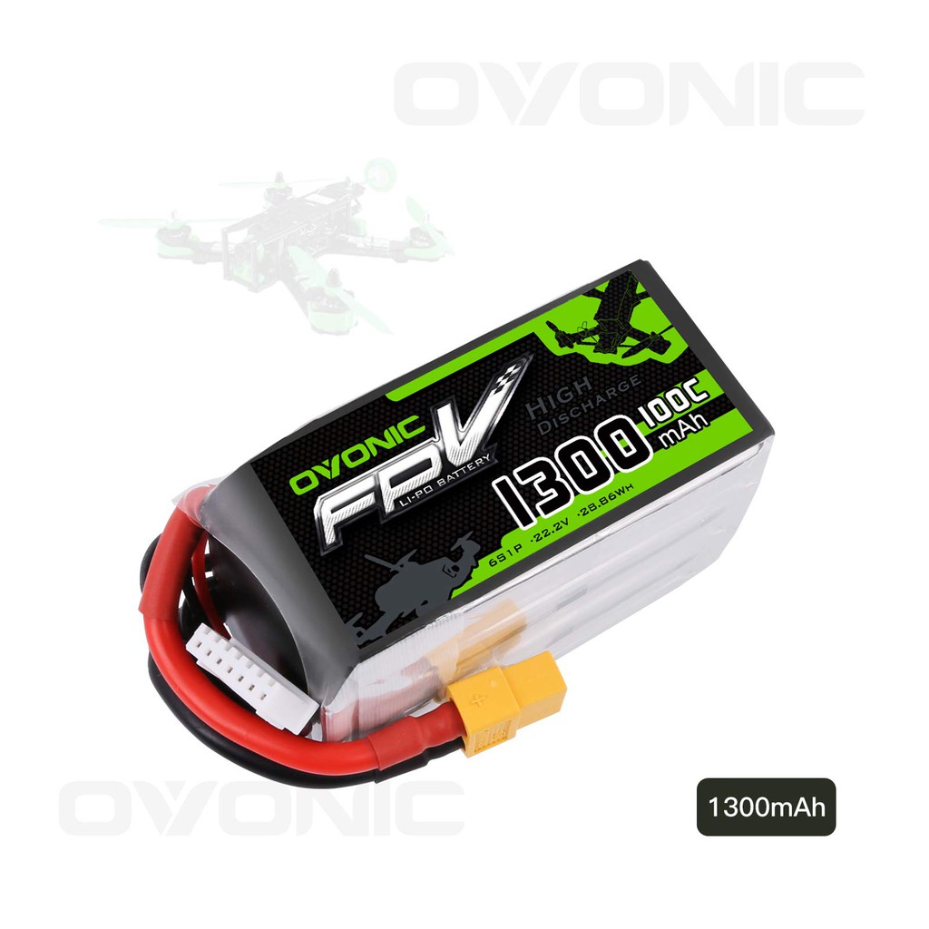 Ovonic 1300mah 6s 100c