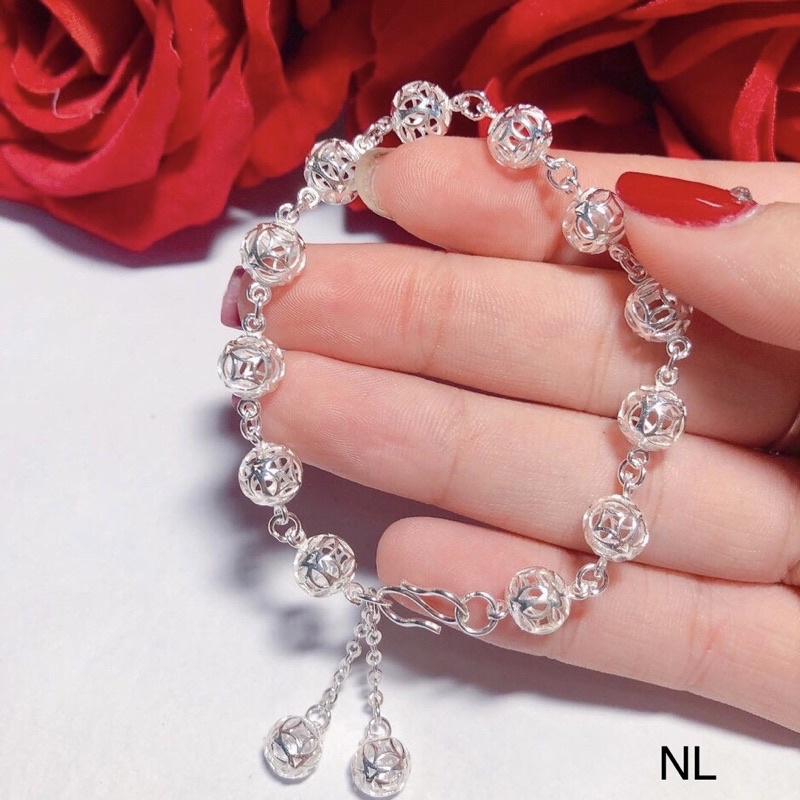 Lắc tay nữ bạc ta, lắc tay kim tiền bạc tài lộc - Kho sỉ bạc Nhất Linh