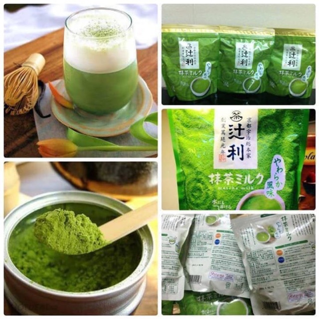 Trà sữa matcha milk Nhật Bản.