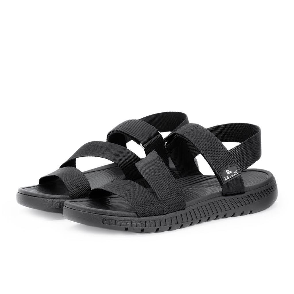 [Mã FASHIONT4WA2 giảm 10k đơn từ 50k] Giày Sandal Nữ Quai Dù Cao Cấp Facota Đi Học SDN01