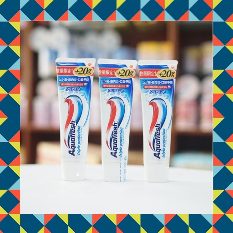 Kem đánh răng Aquafresh 160g nội địa Nhật.