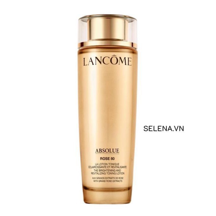 Nước cân bằng cho da tươi trẻ Lancôme Absolue Rose 80 The Britening 150ml
