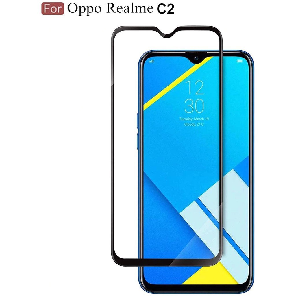 Kính Cường Lực Realme C20 Full Màn