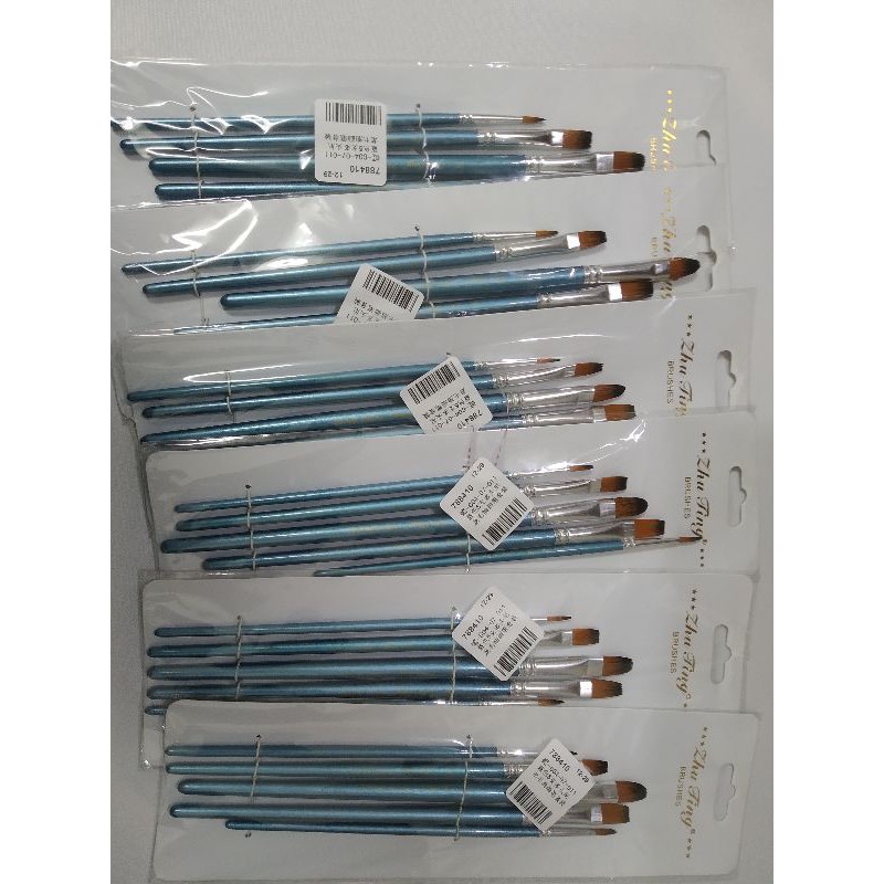 Bộ bút màu xanh ngọc (5 cây)