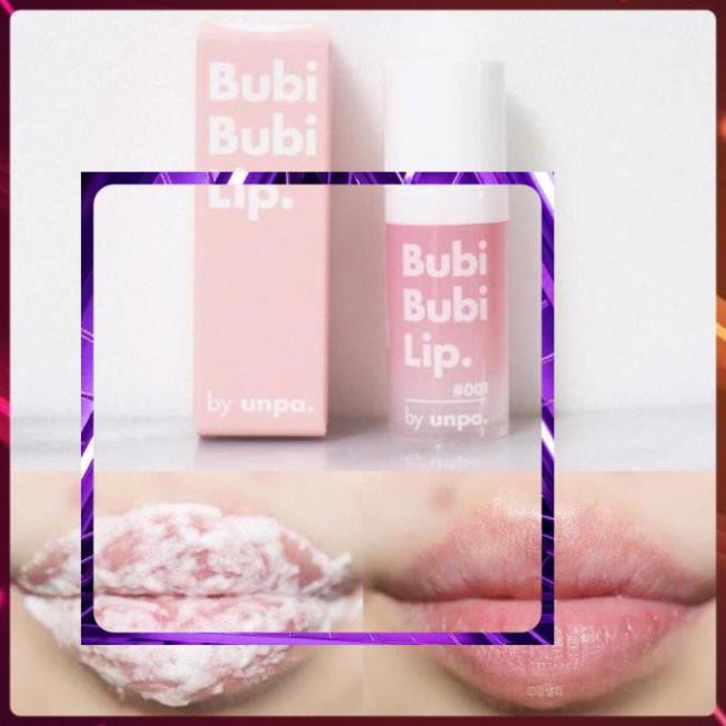 [AUTH - CÓ BILL] Tẩy tế bào chết môi Bubi Bubi Lips - Tẩy da chết môi Bubi Bubi Lips chính hãng