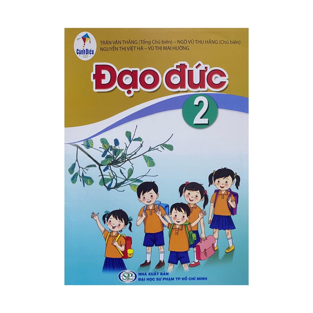 Sách - Đạo Đức 2 ( Cánh diều ) + Bán kèm 1 quyển sách tô màu 15k