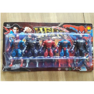 Vỉ 5 siêu nhân anh hùng vũ trụ loại đẹp