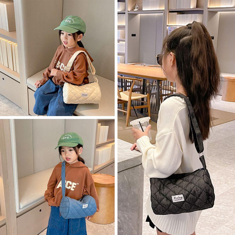 Túi Đựng Đồ Ăn Vặt Bằng Vải Bạt Cho Bé Trai / Gái