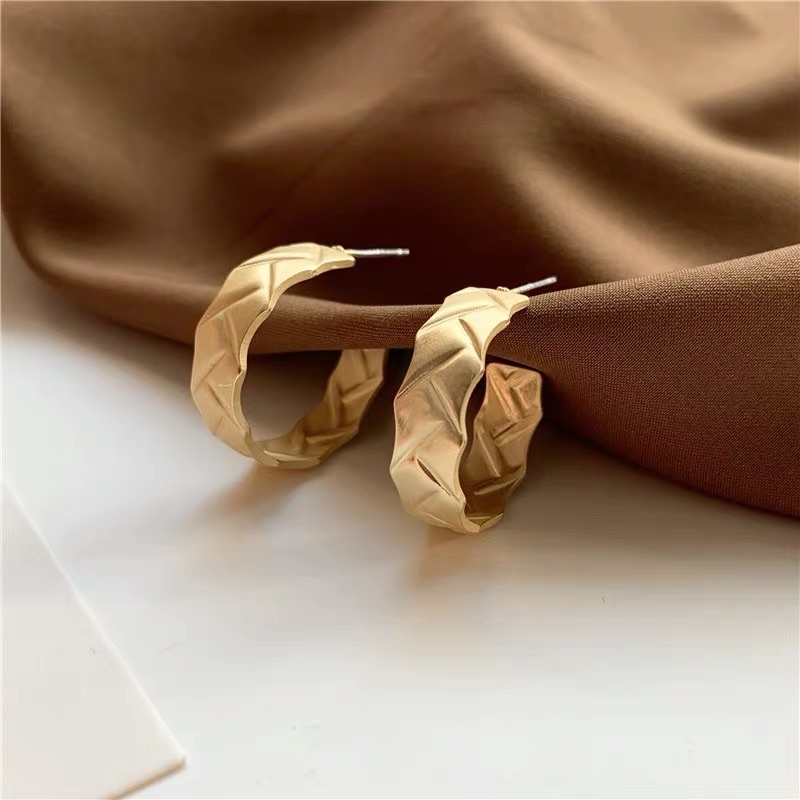 Khuyên tai tròn đơn giản - Maben