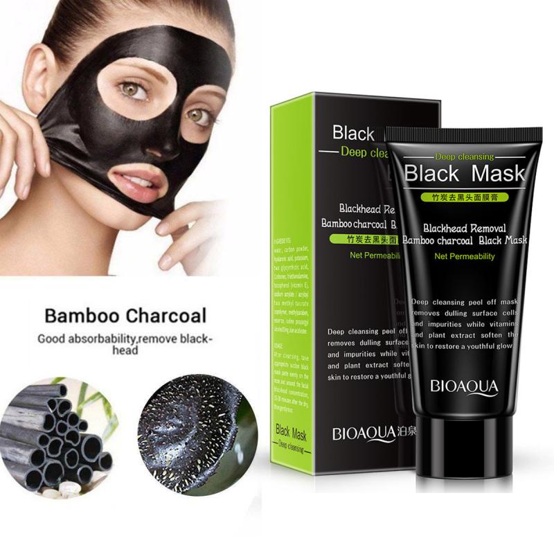 Mặt Nạ Than Tre BIOAQUA Lột Mụn Đầu Đen Làm Sạch Lỗ Chân Lông Thanh Lọc Gương Mặt Có Thể Gỡ Ra Được