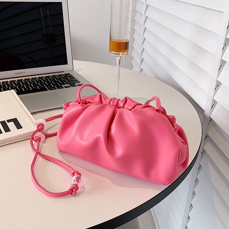 Túi Đeo Chéo Hình Đám Mây Thiết Kế Gấp Gọn Thời Trang Mùa Xuân Mới 2022 Cho Nữ