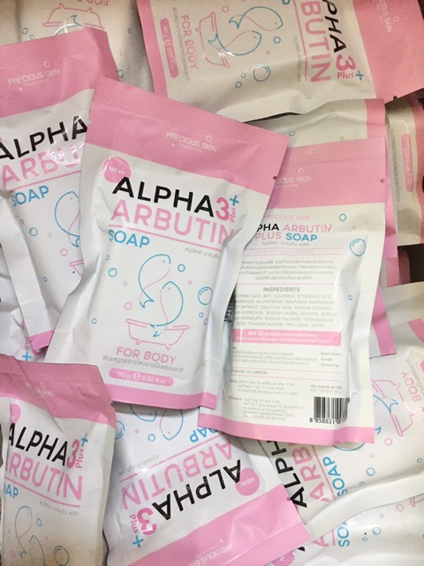 💐 Xà phòng tắm giúp dưỡng trắng da Alpha Arbutin Thái lan 80g | BigBuy360 - bigbuy360.vn