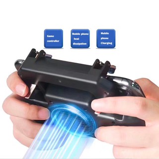 Tay Cầm Chơi Game Có Quạt Tản Nhiệt Kiêm Pin Dự Phòng