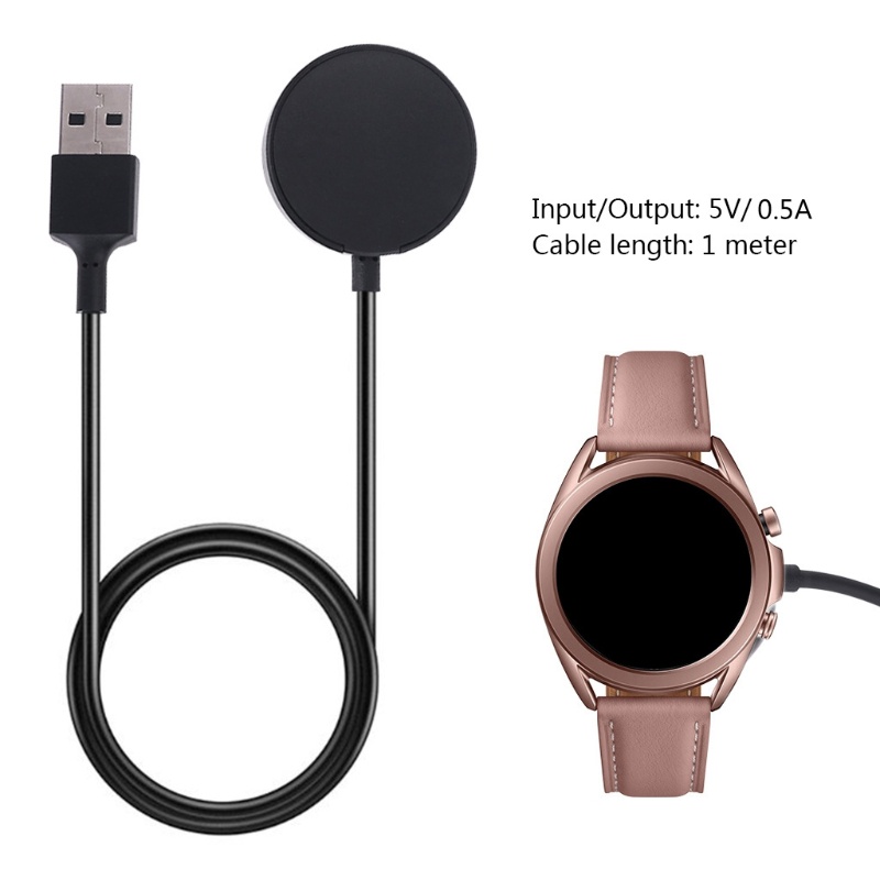 Cáp Sạc Nhanh Không Dây Cho Đồng Hồ Thông Minh Samsung Galaxy- Watch 3 Active 123