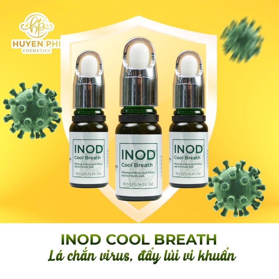 Tinh dầu răng miệng INOD Huyền Phi , serum hôi miệng inod 10ml