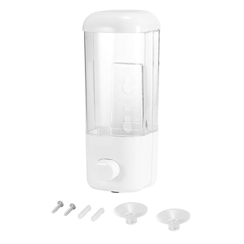 Bình Đựng Xà Phòng Gắn Tường 500ml Tự Dính Tiện Dụng