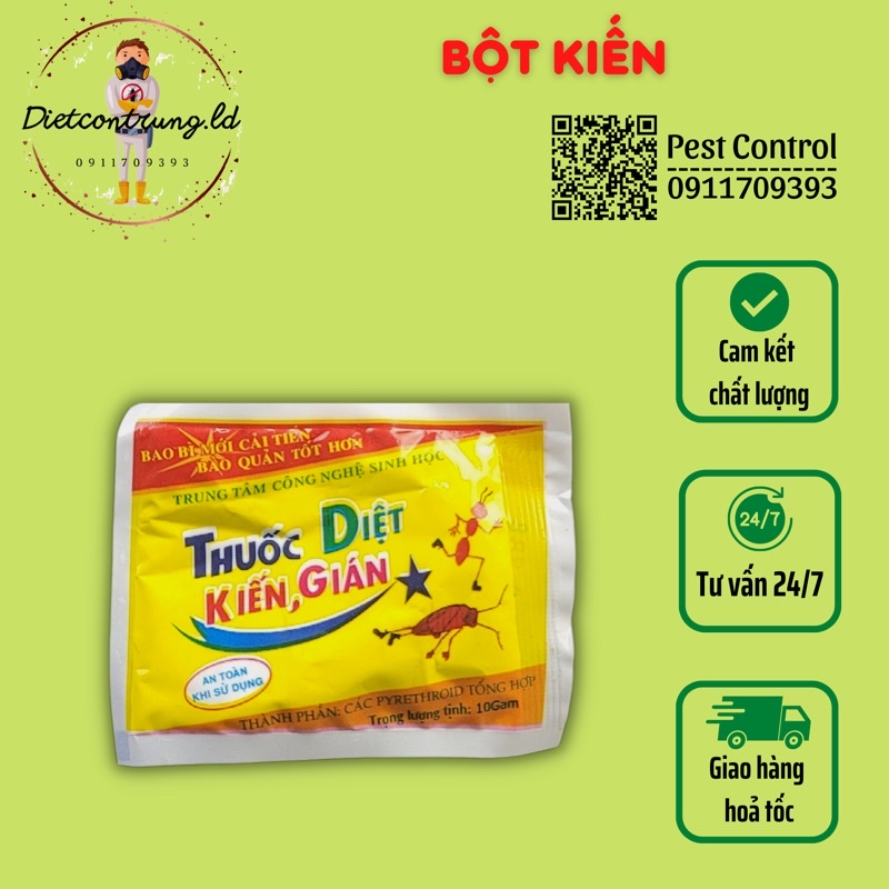 Diệt kiến, gián an toàn - gói 10g