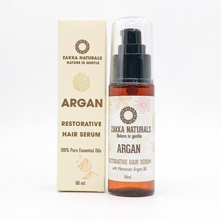 Dầu Ủ Tóc Ngăn Rụng Tóc, Kích Thích Mọc Tóc, Dưỡng Tóc Chắc Khỏe - Restorative Hair Serum Zakka Naturals 60ml