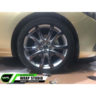 Decal Chrome Đen