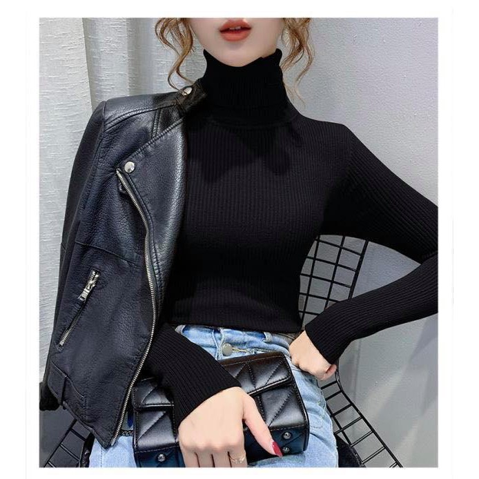 Áo Len Dài Tay Cổ Gập,Áo Len Cao Cấp,Trẻ Trung Thời Trang | BigBuy360 - bigbuy360.vn