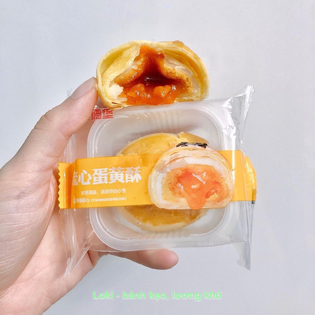 [HN] Bánh trứng chảy Hàng Xá Trứng Muối 01 cái x 50gr - Date 3 tháng