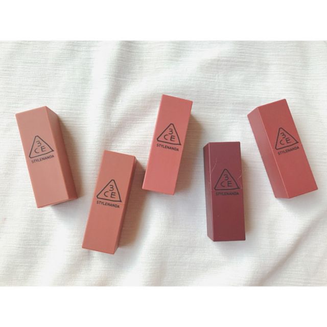 SET SON 3CE ĐỎ RED RECIPE LIP COLOR MINI KIT