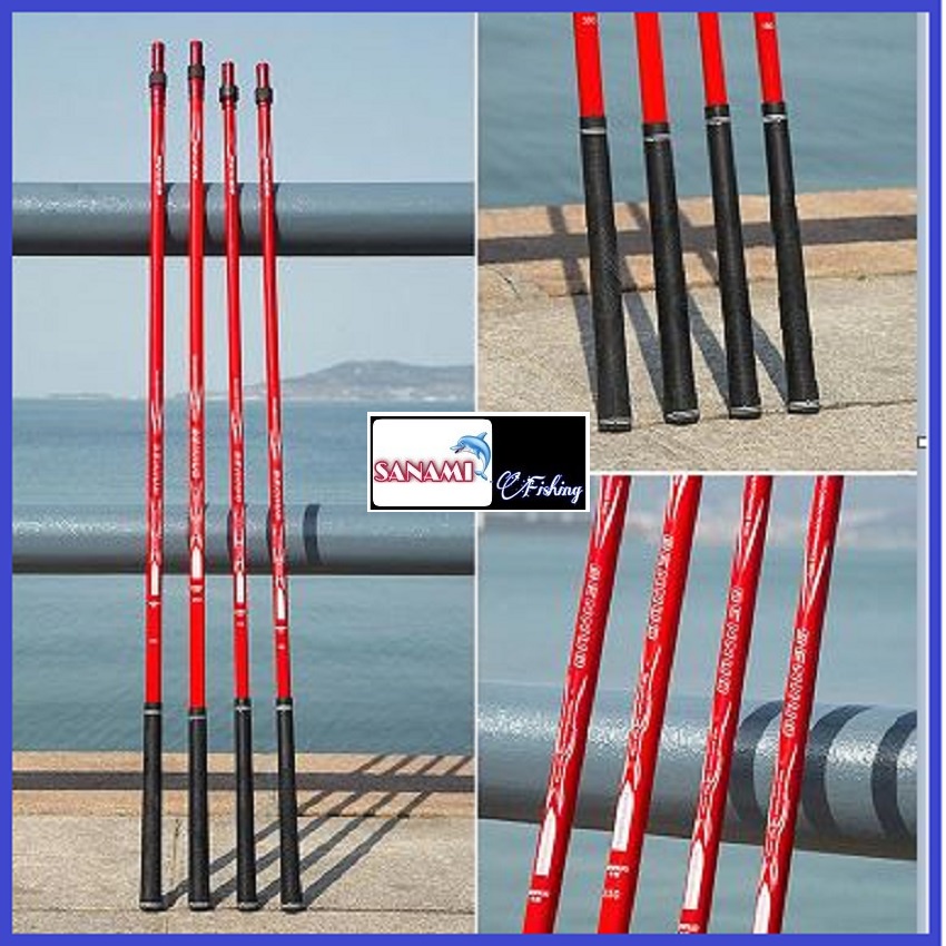 [Tặng 1 khóa link cao cấp]Vợt Vớt Cá Cacbon Cao Cấp Sanami Fishing -Vành tròn gấp gọn chuyên dụng câu đài câu đơn vợt vớ