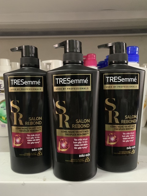 Dầu gội Tresemme Salon rebond 650g(mầu đỏ)