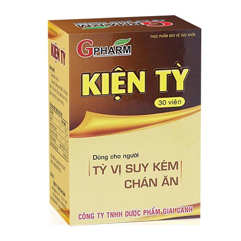 Kiện Tỳ - Hỗ trợ tốt cho người tỳ vị suy kém, chán ăn và giúp hấp thu chất dinh dưỡng (Hộp 30 viên)