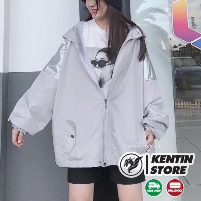 Áo khoác dù Phảng Quang dành cho nam nữ và cho cặp đôi Có mũ, Form rộng Unisex có 4 Màu Ulzzang | BigBuy360 - bigbuy360.vn