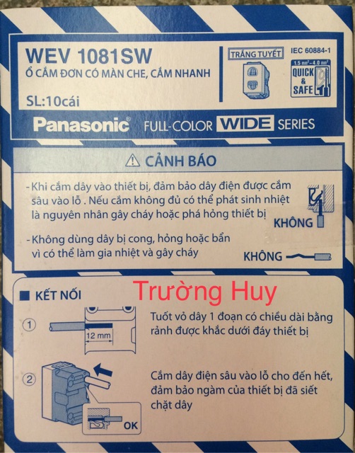 [Chính hãng] Ổ cắm có màn Panasonic -dòng WIDE