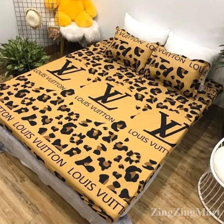  [GIẢM GIÁ] Bộ Drap Ga Giường Poly Cotton Mẫu Cúc Họa Mi Xanh (Mẫu hót) | BigBuy360 - bigbuy360.vn