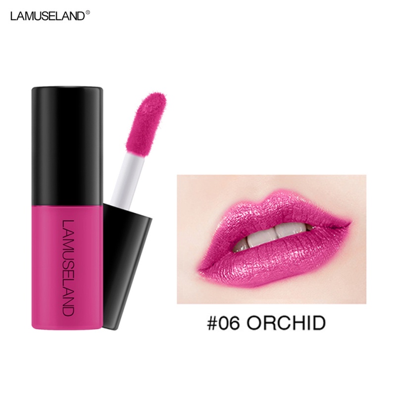 Matte Lamusland Liquid Lipstick Lasting Waterproof 3.5g okase