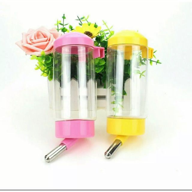 Bình nước treo chuồng tự động cho chó mèo