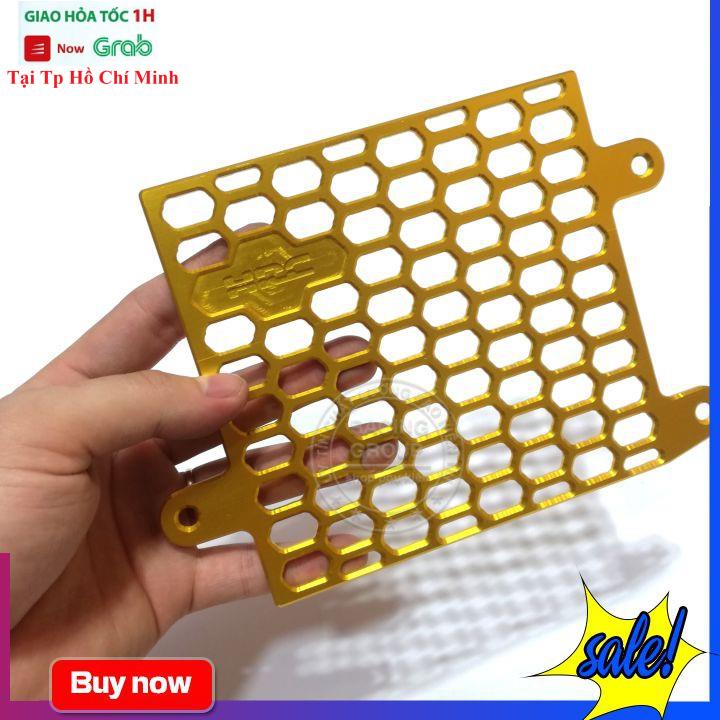 Che Két Nước Xe Máy Vario Nhôm CNC Màu Vàng Chắc Chắn