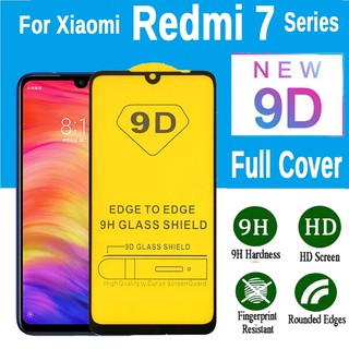 Cường lực 9D full màn Xiaomi Redmi 7-Độ cứng tiêu chuẩn,keo toàn màn hình độ kết dính cao