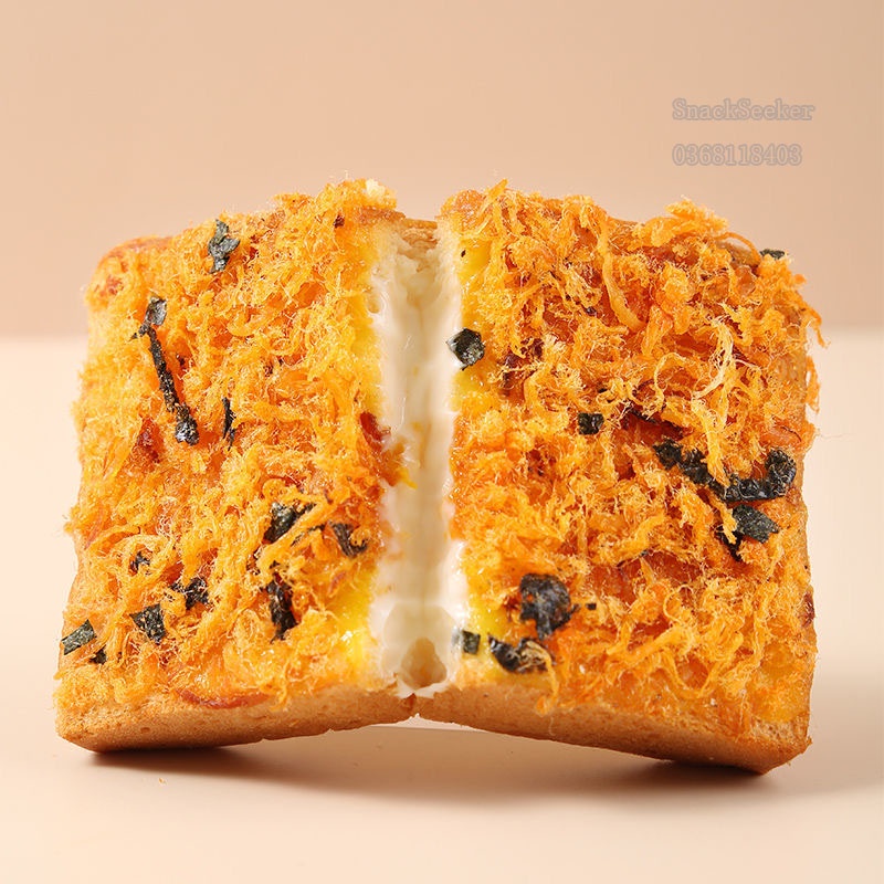 [SIÊU NGON] Bánh Phomai Kem Cheese Nướng, Phomai Việt Quất, Ruốc Nhân Cheese, Ruốc Rong Biển nhân Kem - SNACKSEEKER