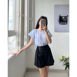 MINX - Áo Lita Plain Blouse