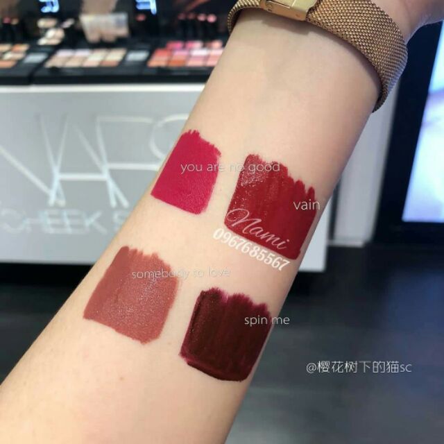 💋 [Fullbox] Son Kem Nars Powermatte Lip Pigment - Vain | Shopee Việt Nam